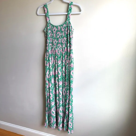BODEN Peggy Paisley Jersey Maxi Dress Size 10 - Picture 11 of 16